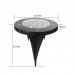 Waterproof LED Solar Garden Lights For In-Ground, Patio, Lawn, Yard, Pathway, Walkway - Pack Of 4